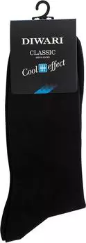 Носки мужские Diwari Classic Cool Effect 7С-23СП Черные р.40-41