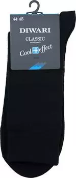 Носки мужские Diwari Classic Cool Effect черные р.44-45