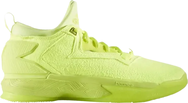 Кроссовки Adidas D Lillard 2 'Tennis Ball', желтый