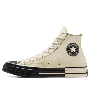 Кроссовки chuck 70s high 'ivory black' Converse, белый