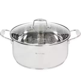 Кастрюля из нержавеющей стали Daniks Даллас SD-A89-26C, 5.9 л