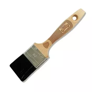 Кисть плоская, Handmaler, PRO YELLOW, 50 мм, смешанная щетина, бук, 1008-50