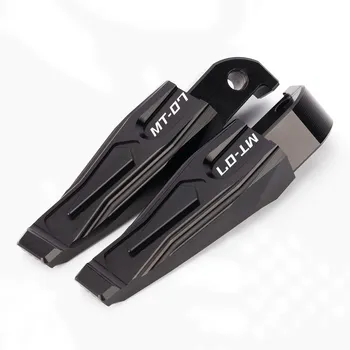 Подножки для мотоцикла, подножки, задняя педаль для Yamaha MT07 MT 07 2015 2016 2017 2018 2019 2020 2021 темно серый