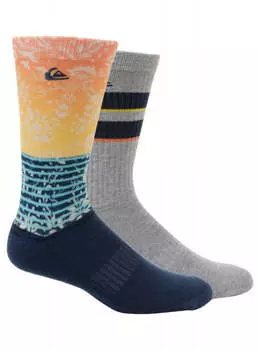 НОСКИ 2 ПАРЫ В УП QUIK 2PK CREW F M SOCK KTP0