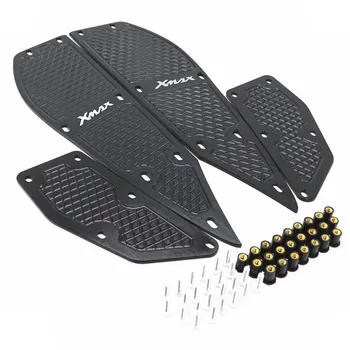 XMAX300 XMAX250 Подставки для ног Комплект подушек для ног Передняя и задняя подставка для ног для Yamaha Xmax250 Xmax300 2017-подставка для ног Подставка для ног золотой