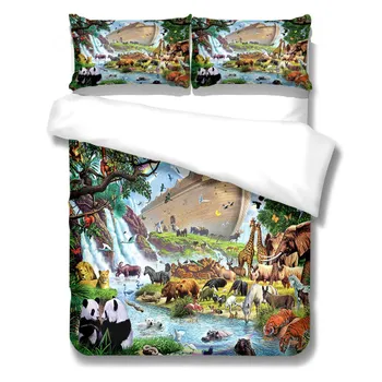 Комплект постельного белья с перьями и драгоценностями King Queen Double Full Twin Single Size 150x220cm