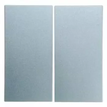 16231404 Клавиши цвет: алюминий, матовый B.1/B.7 Glas Berker