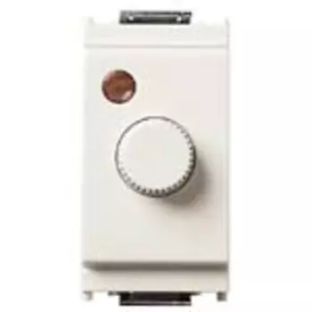 16557.B Регулятор 120v 500w/300va поворотный белый Vimar Idea