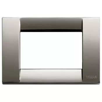 16733.31 Рамка Idea Classica Хром 3-модульная Vimar