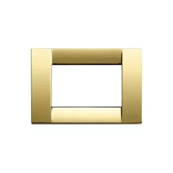 16733.32 Рамка Idea Classica Золото 3-модульная Vimar