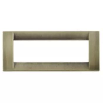 16736.37 Рамка Idea Classica Античная латунь 6 модулей Vimar