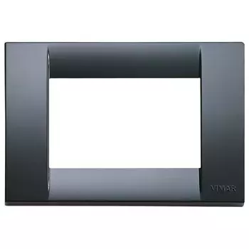 16743.15 Рамка Idea Classica Серый графит 3-модульная Vimar