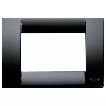 16743.16 Рамка Idea Classica Черный 3-модульная Vimar
