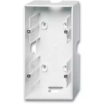 1702-94-507 Коробка для открытого монтаж Basic 55 Альпийский белый 2-постовая ABB