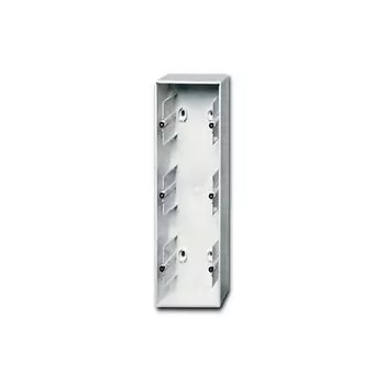 1703-94-507 Коробка для открытого монтажа Basic 55 Альпийский белый 3-постовая ABB