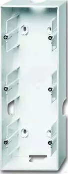 1703-96-507 Коробка для открытого монтажа Basic 55 Chalet-white 3-постовая ABB