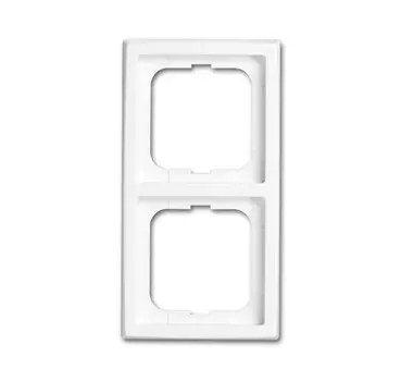 1722-184-500 Рамка Future Альпийский белый 2-постовая ABB