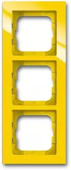 1723-285 Рамка Axcent Желтый 3-постовая ABB