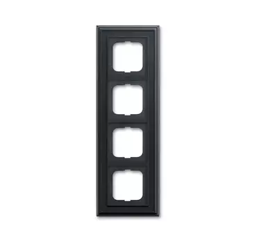 1724-831-500 Рамка Dynasty Антрацит 4-постовая ABB