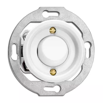 173073 Выключатель Porcelain, 10A, 10 AX, AC 250V Porcelain, центральная вставка. Duroplast кнопка. Выключатель THPG