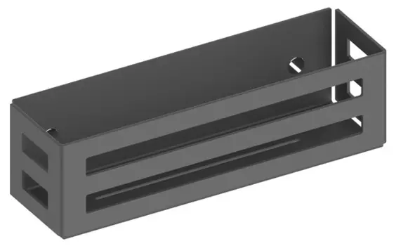 Корзинка для душа Keuco Universal 32 см 24954370000 черная матовая