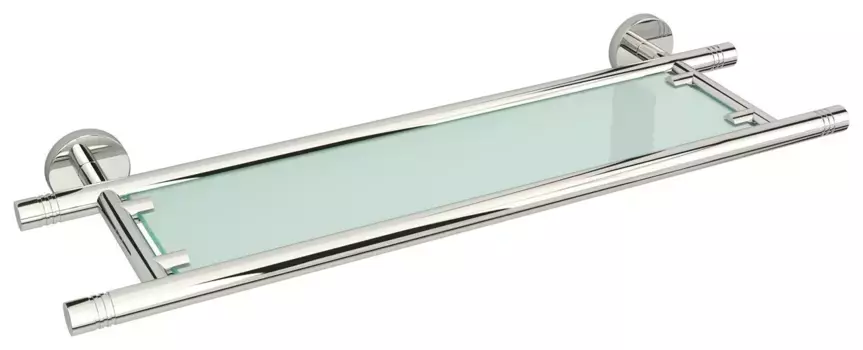 Полка Полка КАНЬОН стеклянная / L 500 (Золото)