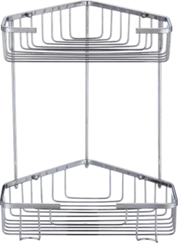 Полка Savol S-002832-2 хром, для душа, угловая
