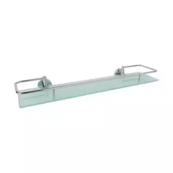 Полка стеклянная D-Lin D260100-1, хром