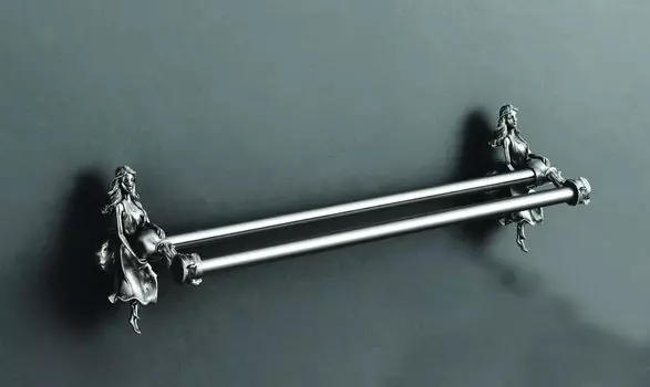 Полотенцедержатель Art&Max Athena AM-0618-B двойной