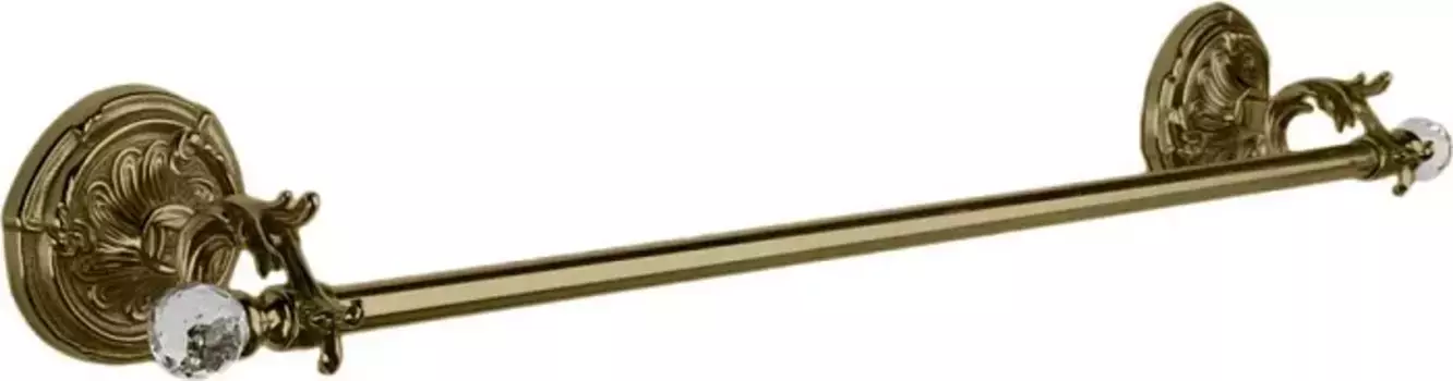 Полотенцедержатель Art&Max Barocco crystal AM-17-Br-C бронзовый