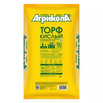 Торф Агрикола кислый 50 л