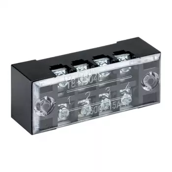Терминал клеммный EKF PROxima TB-1504 1,5 кв.мм 660 В 15 A 4 клеммных пары (100 шт.)