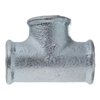 Тройник Gebo Platinum (130-4V) 1/2 ВР(г) х 1/2 ВР(г) х 1/2 ВР(г) чугунный оцинкованный