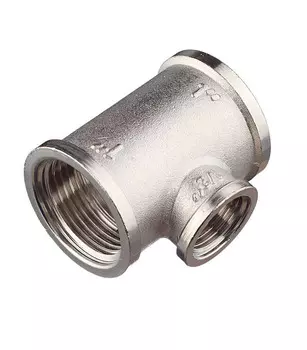 Тройник переходной Valtec 1 ВР(г) х 1/2 ВР(г) х 1 ВР(г) латунный (VTr.750.N.0604)