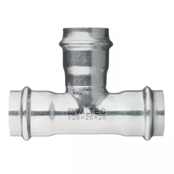 Тройник Valtec (VTi.931.I.282828) 28 х 28 х 28 мм нержавеющая сталь