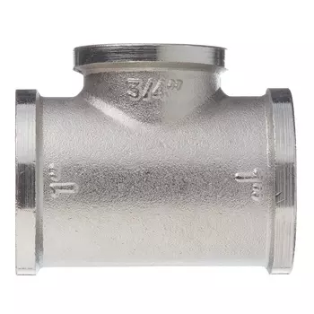 Тройник Valtec 1 ВР(г) х 3/4 ВР(г) х 1 ВР(г) латунный (VTr.750.N.0605)
