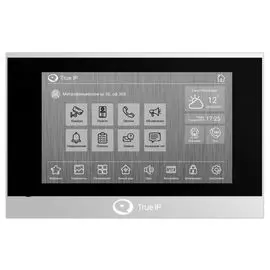 Видеодомофон True IP Systems TI-4107A 7’’ сенсорный экран, POE 802.3af, компактный дизайн, android (белый)