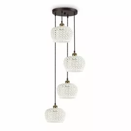 EDELWEISS SP4 Подвесная люстра Ideal Lux Edelweiss