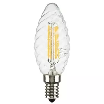 Филаментная светодиодная лампа E14 6W 4000K (белый) C35 LED Lightstar (933704)