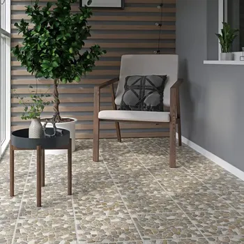 Глазурованный керамогранит Cersanit Capri 17247 29.8x29.8 см 1.154 м матовый цвет коричневый бежевый серый