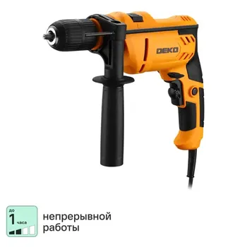 Дрель сетевая ударная Deko DKID900, 900 Вт