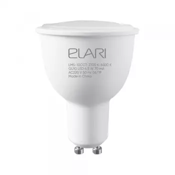 Умная светодиодная лампа с голосовым/дистанционным управлением Elari