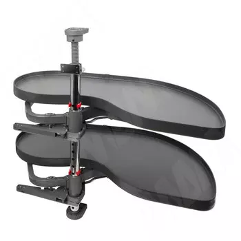 FLY MOON 3.0 LAMINA, механизм угловой пов., 2 полки, сплошной борт, с доводчиком, графит, правый (FLY3STM2DXVGFSE1)