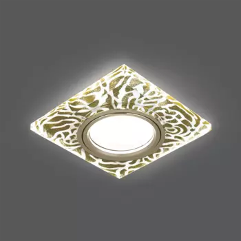 Встраиваемый светильник с узорами Backlight BL063 Gauss