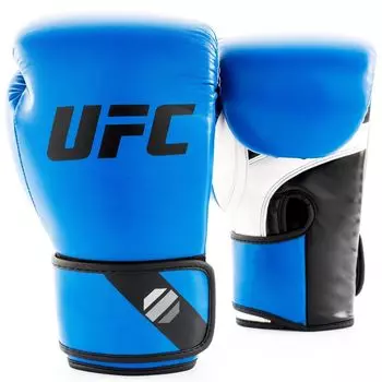 Перчатки UFC тренировочные для спаринга 14 унций синие