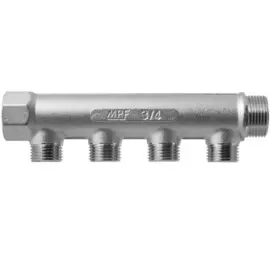 коллектор 4 вых. х 3/4" х 1/2" наруж. рез. mpf, mp-у ис.071058
