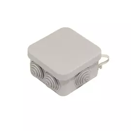 коробка распред. 70х70х40 для открытой установки (6 вводов, ip55) кр2605-и, hegel