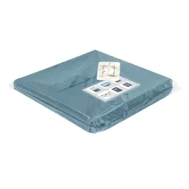 Коробка стеллажная 300х220х220 Нрава Бирюзовый 00000026003-111