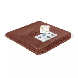 коробка стеллажная 300х220х220 нрава бордовый 00000026003-121