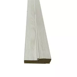 коробочный брус плоский,nanotex 2150х74х28мм,ривьера крем
